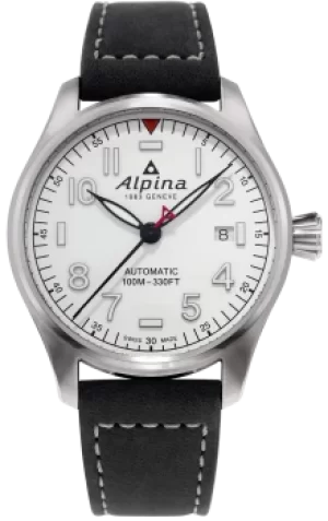Image of Alpina Watch Startimer Pilot White