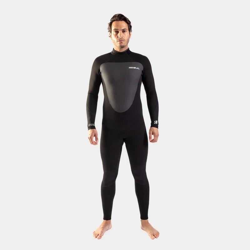 Image of Gul Response 5/3mm Blindstitched Steamer Mens Neutral unisex MT