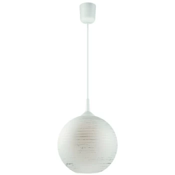 Image of Lamkur Lighting - Globe Pendants Silver, 1x E27