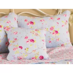 Image of Riva Home Honeypotlane Pillow Sham (Singles) (Blue)