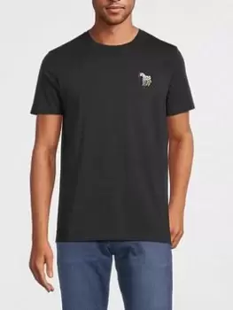 Image of Ps Paul Smith Slim Fit Zebra Logo T-Shirt - Navy