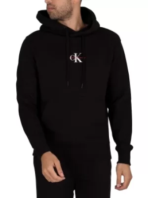 Image of Monogram Logo Pullover Hoodie