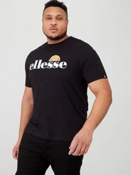 Image of Ellesse Plus Size Prado T-Shirt - Black