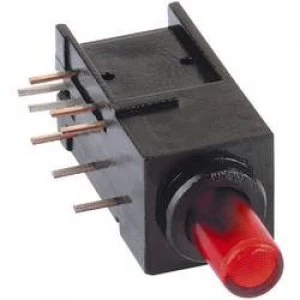Image of Pushbutton switch 60 V DCAC 0.5 A 2 x OnOn Mentor