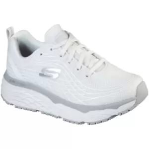 Image of Skechers Womens/Ladies Max Cushioning Elite Sr Safety Shoes (7 UK) (White) - White