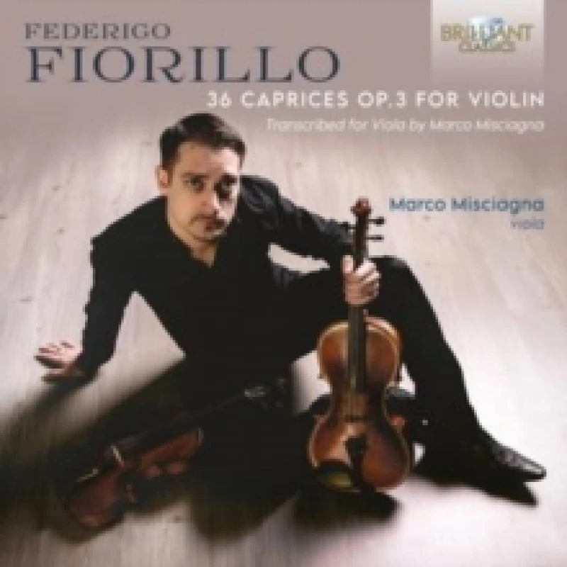 Image of Federigo Fiorillo: 36 Caprices, Op. 3 for Violin CD / Album