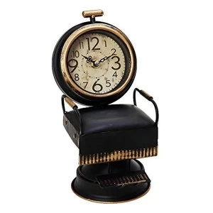 Image of HOMETIME? Vintage Barber's Chair Mantel Clock