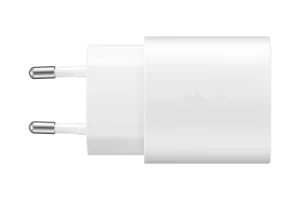 Image of Samsung 25W Travel Adapter (w/o cable) in White (EP-TA800NWEGEU)