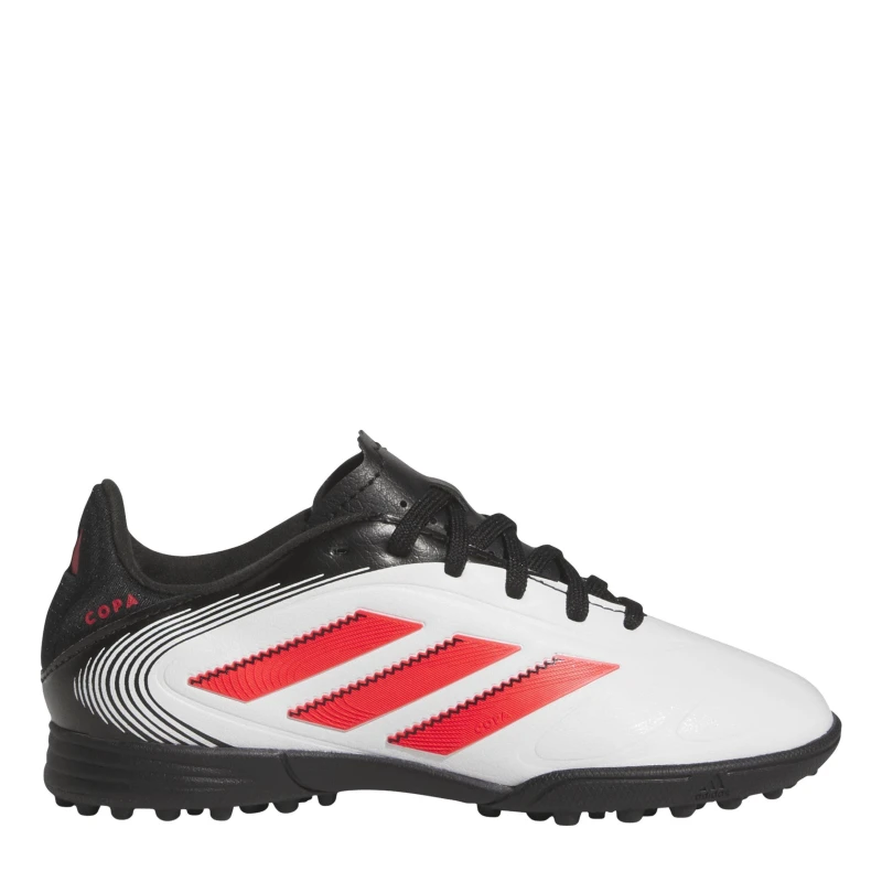 Image of adidas Kids Copa Pure III Astro Turf Football Boots White/Red/Black unisex 3.5 (36)