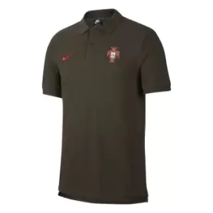 Image of 2020-2021 Portugal Core Polo Shirt (Sequoia)
