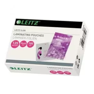Image of Leitz iLAM Laminating Pouches 95 x 65 mm, 125 microns Glossy, key card
