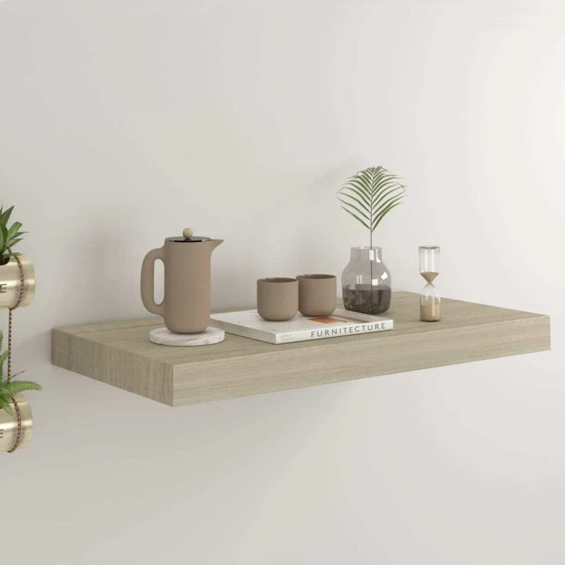 Image of VIDAXL Vidaxl - Floating Wall Shelf Oak 50x23x3.8cm mdf 8720286075029