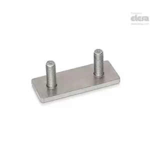 Image of ELESA Plate for jointed hinge-GN 2376-NI-40-15-MT