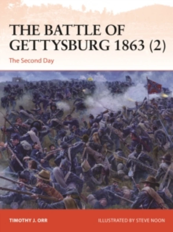 Image of The Battle of Gettysburg 1863 (2) : The Second Day Paperback / softback