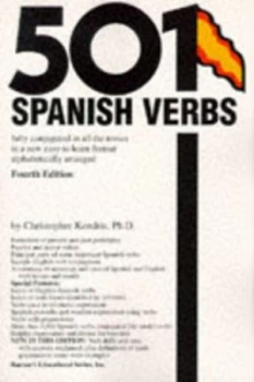 Image of 501 Spanish Verbs Fully Conjugated in All the Tenses in a New Easy-to-Learn Format Alphabetically Arranged by Christopher Kendris Book