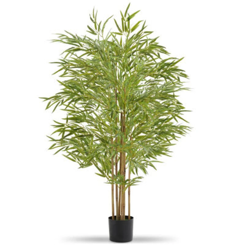 Image of Tectake Artificial Plant - Bamboo Grass, Realistic Look, Low-Maintenance 150 Cm