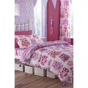 Image of Owl Bedding Single Duvet Set