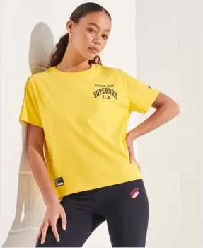 Image of Superdry Varsity Arch Mini Boxy T-Shirt