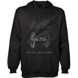 Image of AC/DC About to Rock Mens X-Large Hoodie - Black