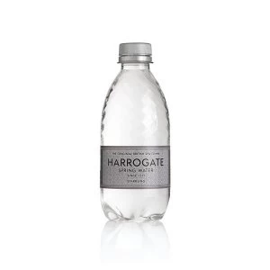 Image of Harrogate 330ml Sparkling Spring Water Plastic Bottle Pack of 30