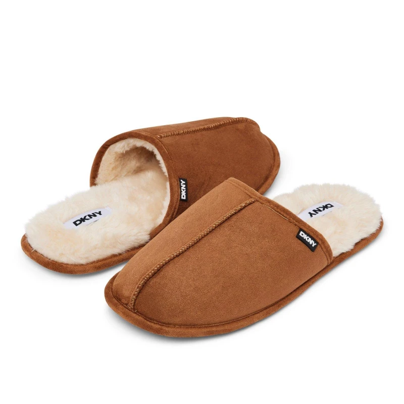 Image of DKNY Castor Mens Slippers - Brown Brown 9