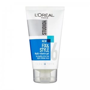 Image of LOreal Fix & Style Extra Strong Gel 150ml