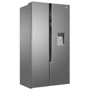 Image of Hoover HHSWD918F1XK 521L American Style Freestanding Fridge Freezer