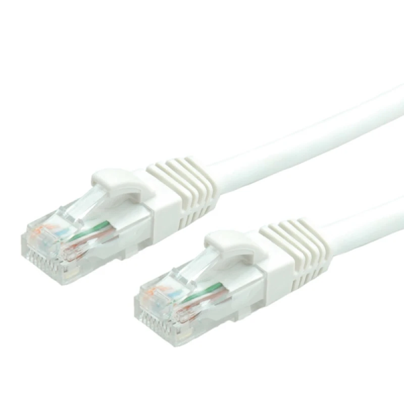 Image of Value UTP Cable Cat.6. halogen-free. white. 1.5m