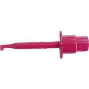 Image of Alligator clip Soldering CAT I Red VOLTCRAFT