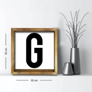 Image of 3030AHS-080a Multicolor Decorative Framed MDF Painting