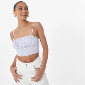 Image of Jack Wills Woven Fitted Cami - Purple