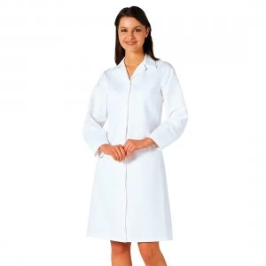 Image of Portwest Womens Food Industry Coat White M