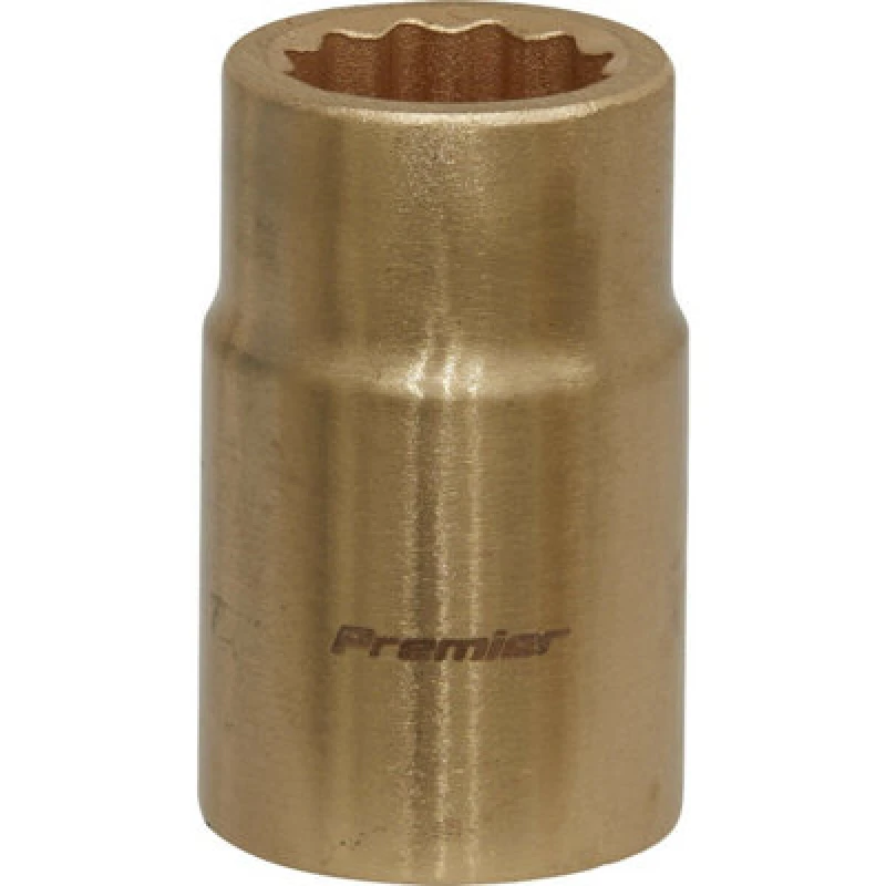 Image of Loops 15mm Non-Sparking WallDrive Socket - 1/2" Square Drive - Beryllium Copper Copper