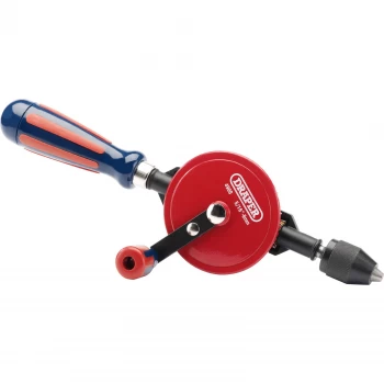 Image of Draper 8mm 3/8" Chuck Double Pinion Hand Drill