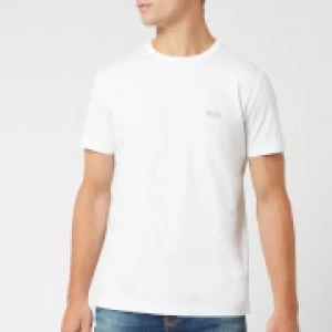 Image of Hugo Boss Basic Crew Shoulder Logo T-Shirt White Size M Men