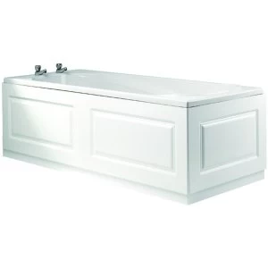 Image of Wickes Bath Front Panel - Glacier White 1700mm