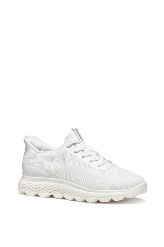 Image of Geox Womens D Spherica Plus A Trainers in White Size: 5 White Female 5
