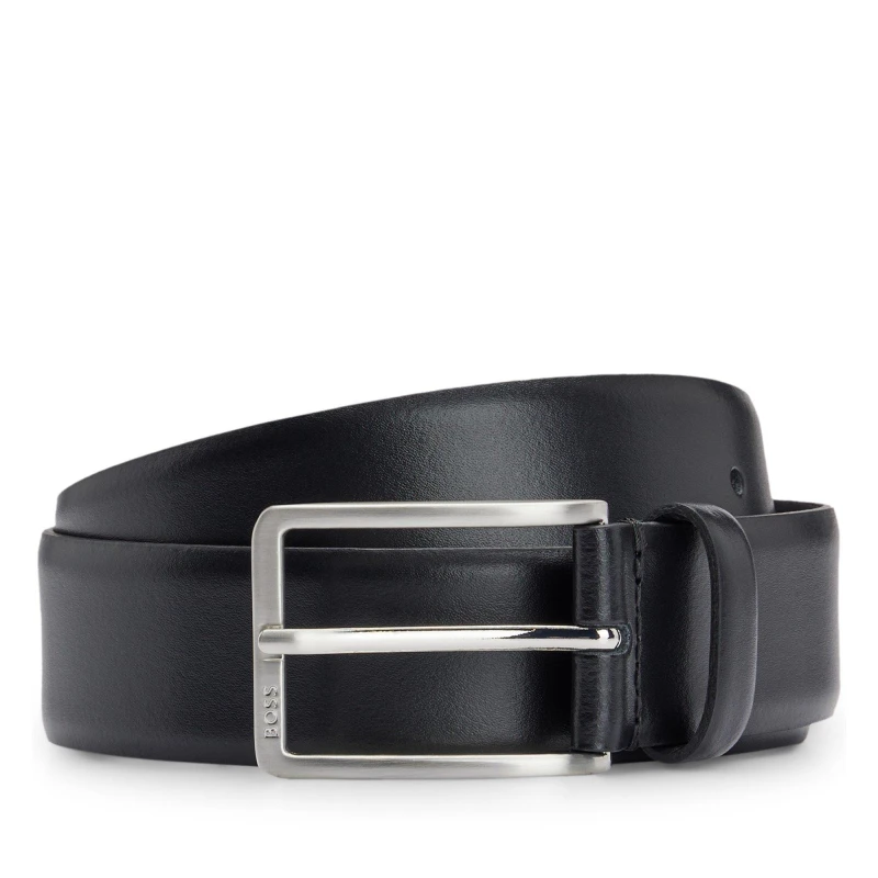 Image of Boss Logo Belt Black 001 male 80