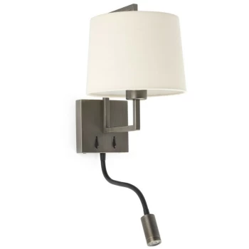 Image of Faro FRAME - Reading Light Wall Light Gold, E27