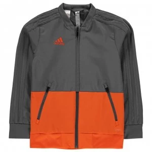 Image of adidas Condivo Presidential Jacket - Grey/Orange