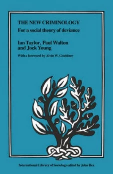 Image of The New Criminology by Ian Taylor Paperback