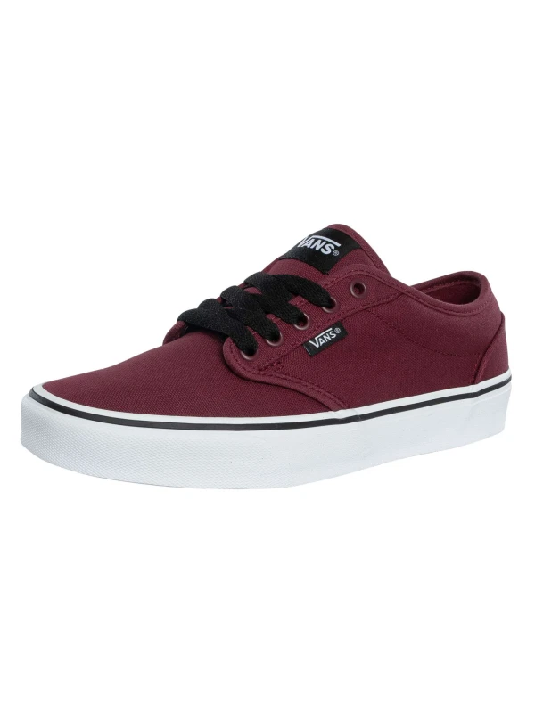 Image of Vans Atwood Canvas Trainers Mens - Red Red 8