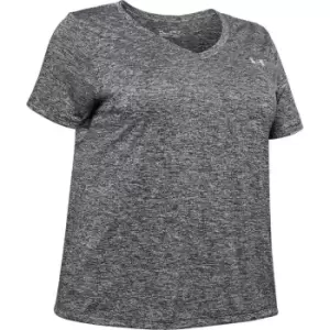 Image of Under Armour Tech Twist T Shirt + Womens - Black