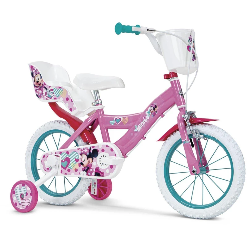 Image of Disney Minnie 14" Bicycle Pink