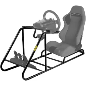 Image of VEVOR Racing Simulator Cockpit Height Adjustable Racing Wheel Stand fit for Logitech G25, G27, G29, G920 Next Level Racing Wheel and Pedals Not Includ
