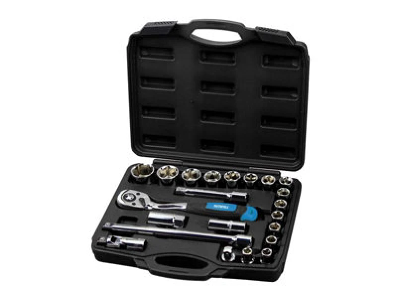 Image of Faithfull 1/2In Socket Set, 22 Piece Faisoc1222Mq