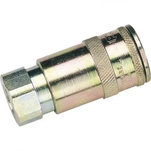 Image of Draper Vertex Air Coupling Tapered Female Thread 1/4" Bsp Pack of 1