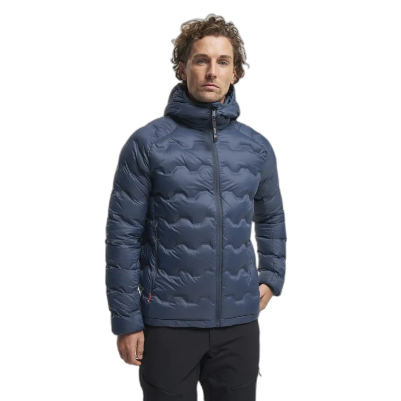 Image of Tenson's TXlite Shibui Hooded Puffer Bleu Male L