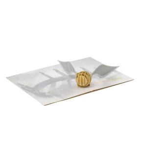 Image of Harry Potter 3D Pop-Up Greeting Card Golden Snitch