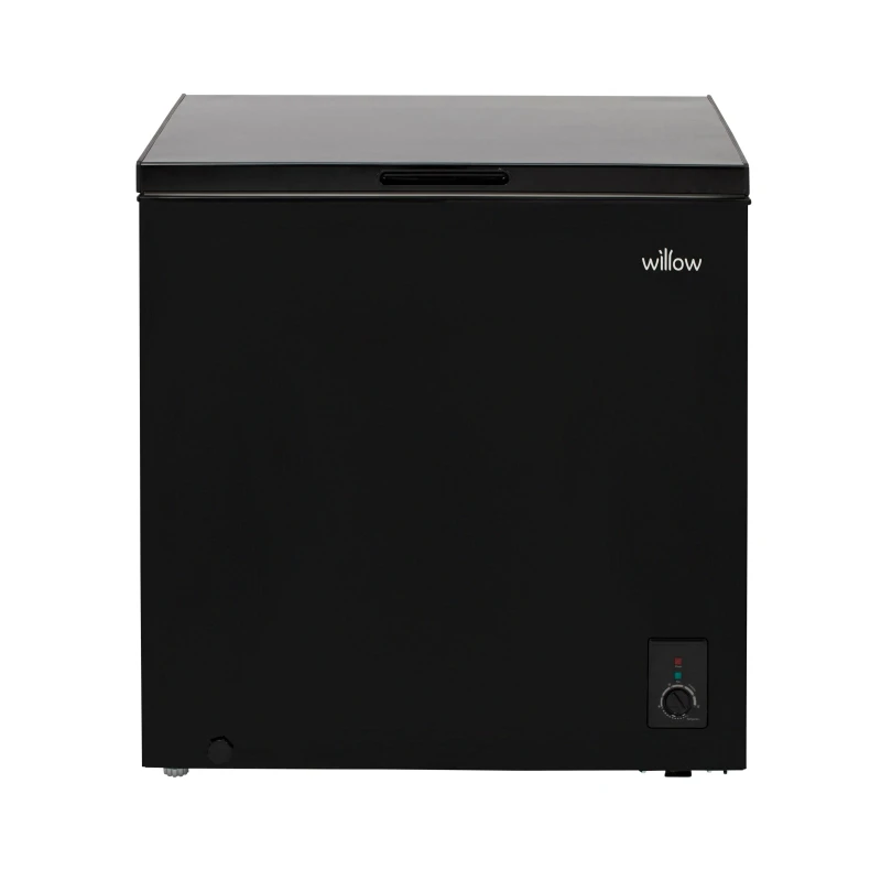 Image of Willow Freestanding 199L Chest Freezer Black